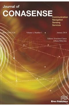 Coperta cărții 'Journal of Communication, Navigation, Sensing and Services (Conasense) - Ernestina Cianca'