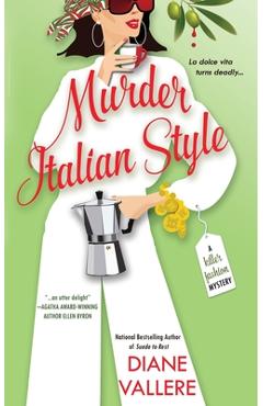 Coperta cărții 'Murder Italian Style: A Killer Fashion Mystery - Diane Vallere'