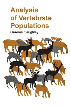 Coperta cărții 'Analysis of Vertebrate Population - Graeme Caughley'