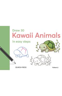 Poza produsului Draw 30: Kawaii Animals: In Easy Steps - Yishan Li