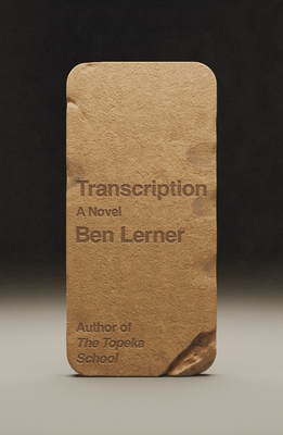 Coperta cărții 'Transcription - Ben Lerner'
