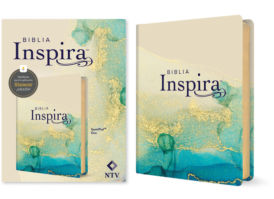 Biblia Inspira Ntv Con Filament (Sentipiel, Oro) - 