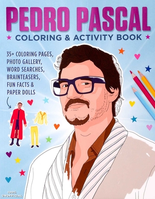 Pedro Pascal Coloring & Activity Book - 