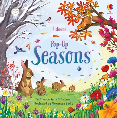 Coperta cărții 'Pop-Up Seasons - Anna Milbourne'