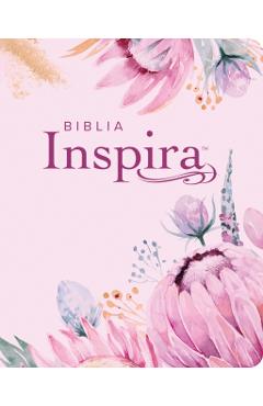 Biblia Inspira Ntv, Letra Grande Con Filament (Sentipiel, Primaveral) -