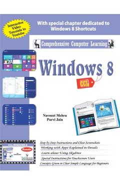 Coperta cărții 'Windows 8 (CCL) (With Youtube AV) - Purvi Jain'
