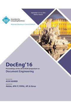 Coperta cărții 'DocEng 16 ACM Symposium on Document Engineering -'