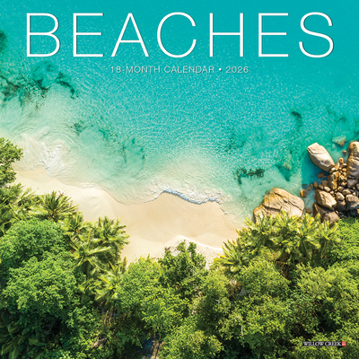 Beaches 2026 7 X 7 Mini Wall Calendar - 