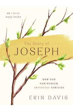 Coperta cărții 'The Story of Joseph: How God Can Redeem Imperfect Families - An 8-Week Bible Study - Erin Davis'