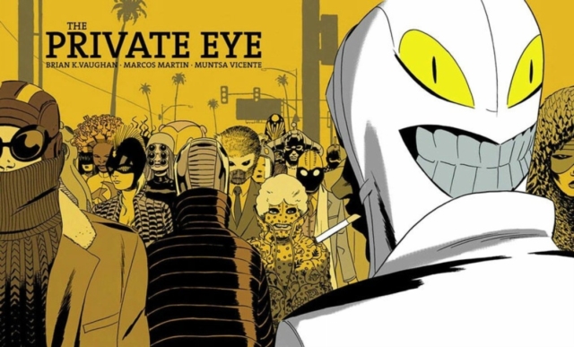 Coperta cărții 'The Private Eye - Brian K. Vaughan'