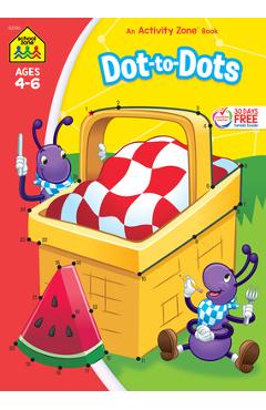 Coperta cărții 'School Zone Dot-To-Dots Workbook - School Zone'