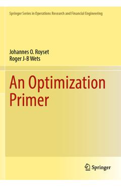 Coperta cărții 'An Optimization Primer - Johannes O. Royset'