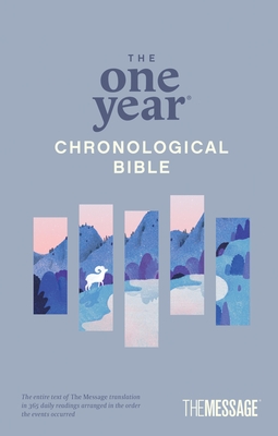 Coperta cărții 'The One Year Chronological Bible the Message (Softcover) - Eugene H. Peterson'
