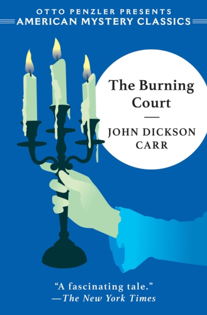 Coperta cărții 'The Burning Court - John Dickson Carr'