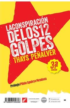 Coperta cărții 'La conspiración de los 12 golpes - Thays Peñalver'