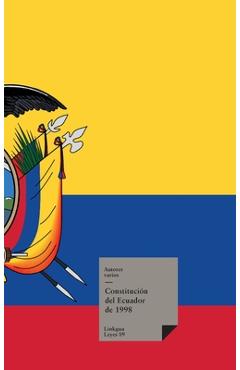 Coperta cărții 'Constitución de Ecuador de 1998 - Autores Varios'