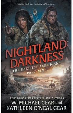 Coperta cărții 'Nightland: Darkness: A Historical Fantasy Series - W. Michael Gear'