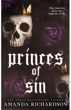 Coperta cărții 'Princes of Sin: Discreet Cover Paperback - Amanda Richardson'