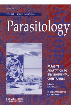 Coperta cărții 'Parasite Adaptation to Environmental Constraints - R. C. Tinsley'
