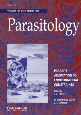 Coperta cărții 'Parasite Adaptation to Environmental Constraints - R. C. Tinsley'