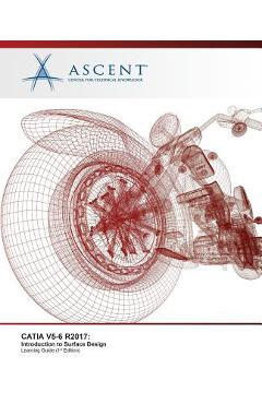 Coperta cărții 'Catia V5-6 R2017: Introduction to Surface Design -'