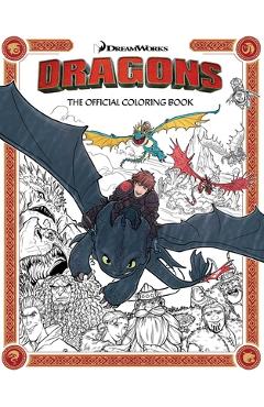 Poza produsului DreamWorks Dragons: The Official Coloring Book - 