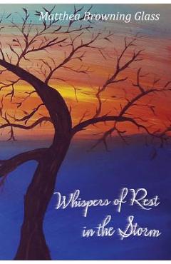 Coperta cărții 'Whispers of Rest in the Storm - Matthea Browning Glass'