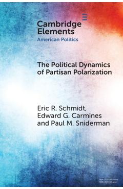 Coperta cărții 'The Political Dynamics of Partisan Polarization - Eric R. Schmidt'