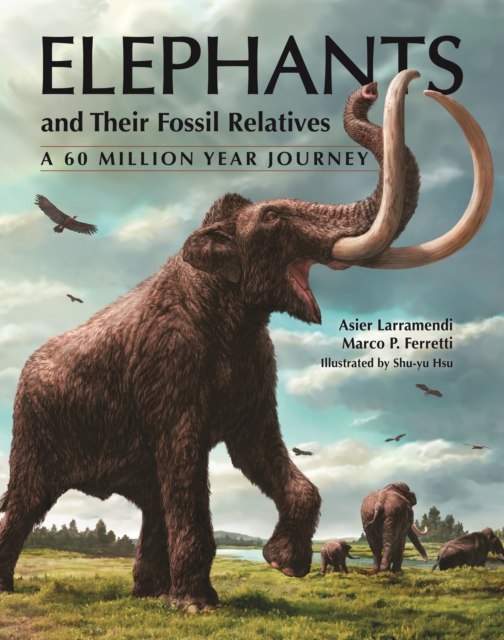 Coperta cărții 'Elephants and Their Fossil Relatives: A 60 Million Year Journey - Asier Larramendi'