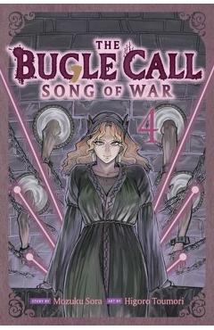Coperta cărții 'The Bugle Call: Song of War, Vol. 4 - Mozuku Sora'