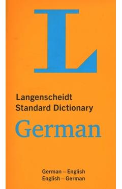 Coperta cărții 'Langenscheidt Standard Dictionary German -'