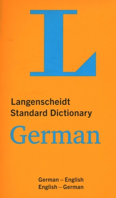 Coperta cărții 'Langenscheidt Standard Dictionary German -'
