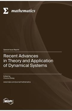 Coperta cărții 'Recent Advances in Theory and Application of Dynamical Systems - Chunrui Zhang'