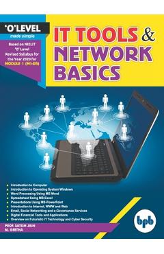 Coperta cărții 'IT Tools & Network Basics - Satish Prof Jain'