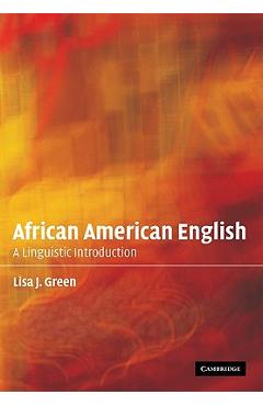 Coperta cărții 'African American English - Lisa J. Green'