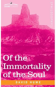 Coperta cărții 'Of the Immortality of the Soul - David Hume'