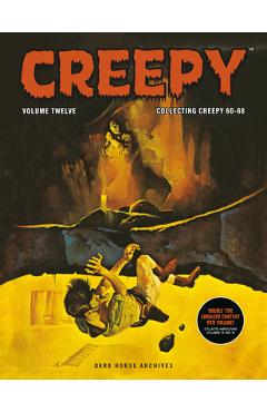 Coperta cărții 'Creepy Archives Volume 12 (Double-Sized Volume) - Richard Corben'