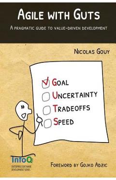 Coperta cărții 'Agile with Guts - Nicolas Gouy'