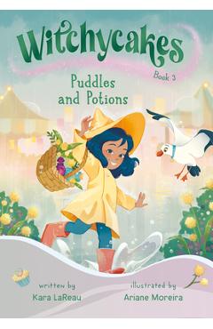 Coperta cărții 'Witchycakes #3: Puddles and Potions - Kara Lareau'