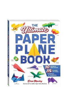 Coperta cărții 'Ultimate Paper Plane Book -'