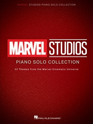 Coperta cărții 'Marvel Piano Solo Collection - 22 Epic Themes from the Avengers, Iron Man, Doctor Strange, Guardians of the Galaxy,'