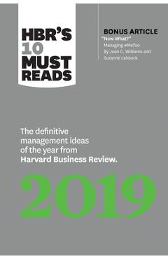 Coperta cărții 'Hbr's 10 Must Reads 2019: The Definitive Management Ideas of the Year from Harvard Business Review (with Bonus Article'