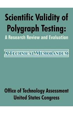Coperta cărții 'Scientific Validity of Polygraph Testing: A Research Review and Evaluation -'