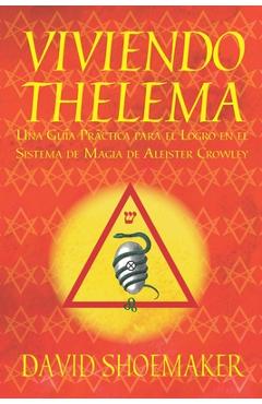 Coperta cărții 'Viviendo Thelema: Una guía práctica para el logro en el sistema de magia de Aleister Crowley - Rubén Ruiz Marrón'