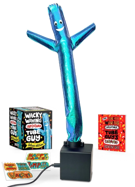 Wacky Waving Inflatable Tube Guy Deluxe Edition: Includes USB Cable and Vinyl Stickers - Conor Riordan