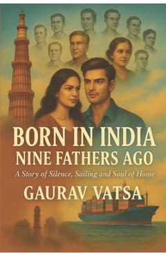 Poza produsului Born In India Nine Fathers Ago: A Story of Silence, Sailing and Soul of home - Gaurav Vatsa