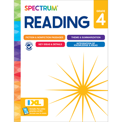 Spectrum Reading Workbook, Grade 4 -