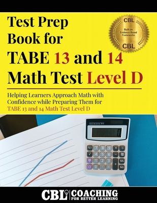 Coperta cărții 'Test Prep Book for TABE 13 and 14 Math Test Level D -'