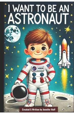 Coperta cărții 'I Want to Be an Astronaut - Jennifer Huff'
