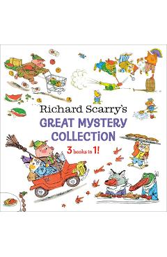 Poza produsului Richard Scarry's Great Mystery Collection: 3-Books-In-1! - Richard Scarry